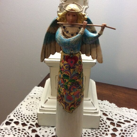 Colorful Angel Sculpture - Picture 1 of 2